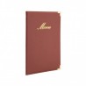 Protège-menu A5 Classic bordeaux SECURIT A5 menu protectors