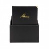 Box de 20 protège-menus A4 CLASSIC noir SECURIT Protège-menus A4
