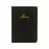 Box de 20 protège-menus A4 CLASSIC noir SECURIT Protège-menus A4
