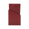 Box de 20 protège-menus A4 CLASSIC bordeaux SECURIT A4 menu protectors