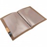 A5 brown menu holder NATURE - CHR MARKET