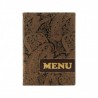 Protège-menu PAISLEY A4