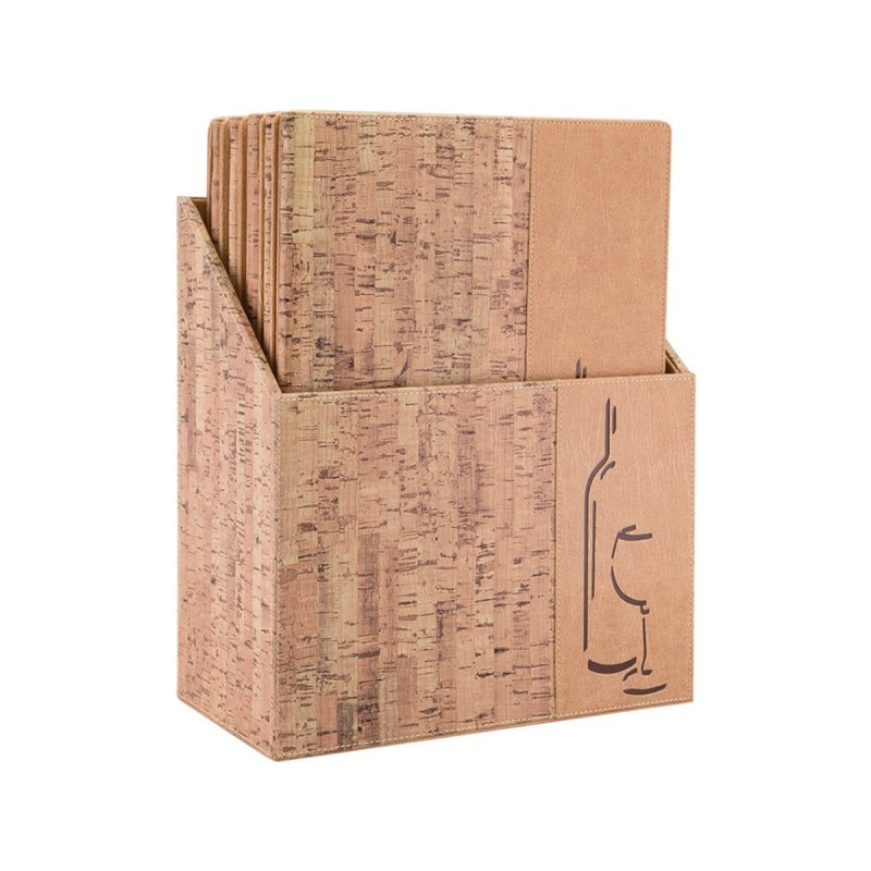 Box de 10 cartes des vins CORK SECURIT Cartes des vins