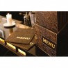 Box de 10 protège-menus A4 PAISLEY