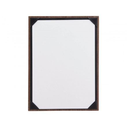 Tablette WALNUT ALBUM SECURIT Protège-menus A4