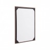Tablette WALNUT ALBUM SECURIT Protège-menus A4