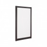 Black MAGNETIC menu holder - CHR MARKET