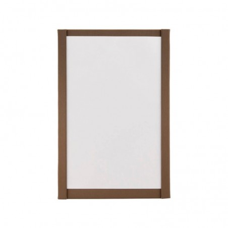 Protège-menu MAGNETIC marron SECURIT Protège-menus A4