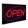 Panneau lumineux LED OPEN