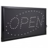 Panneau lumineux LED OPEN