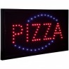 Panneau lumineux LED PIZZA