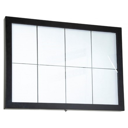 Porte-menu BLACK STAR XXL 8xA4 SECURIT Porte-menus lumineux