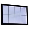 Porte-menu BLACK STAR XXL 8xA4 SECURIT Porte-menus lumineux