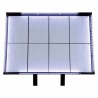 Porte-menu BLACK STAR XXL 8xA4 SECURIT Porte-menus lumineux