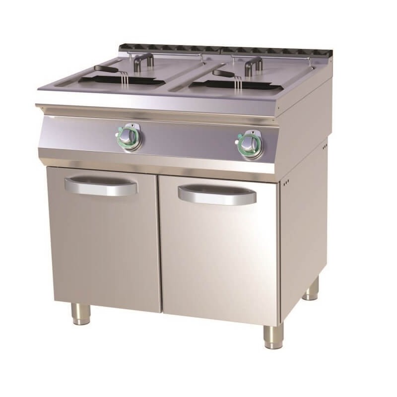 Friteuse électrique 2x17L | RM - FE 780/17 E RM GASTRO Friteuses électriques sur pied