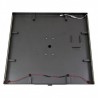Illuminated menu holder GALVA STEEL 6xA4 SECURIT Information Displays