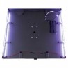 Illuminated menu holder GALVA STEEL 6xA4 SECURIT Information Displays