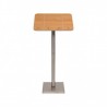 Professional display GLASS STAR walnut 1xA4 - CHR MARKET
