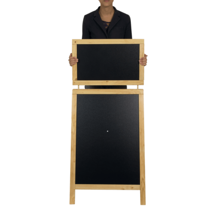 Panneau trottoir DELUXE TOP 121x55cm SECURIT Panneaux trottoir