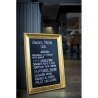Ardoise GOLD 83x63cm SECURIT Ardoises murales