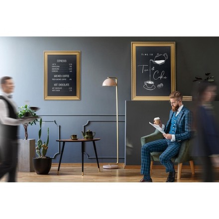 Ardoise GOLD | 97x73cm SECURIT Ardoises murales