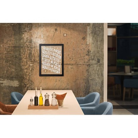 Ardoises murales WOODY TRANSPARENT SECURIT Ardoises murales