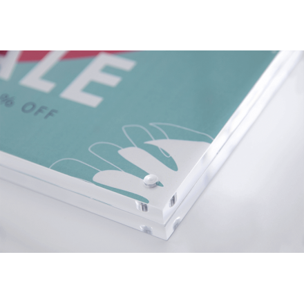 A4 Magnetic poster frame SECURIT Poster holder