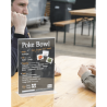 Porte-affiche de table A4 SECURIT Porte-affiches