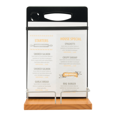 Ardoise de table CADDY SECURIT Ardoises de table WOOD