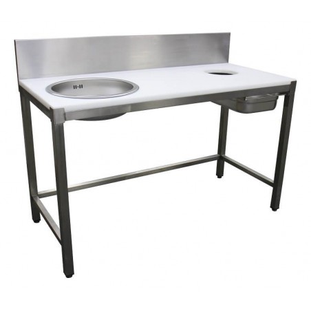 Table de préparation à poisson L1000 - TVO + bac de rinçage L2G Toutes les catégories