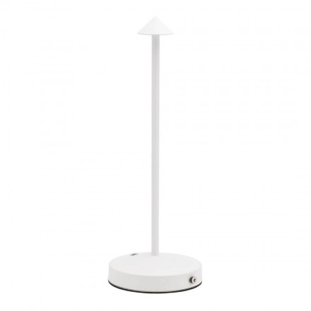 Lampe de table sans fil ANGELINA blanc SECURIT Salle