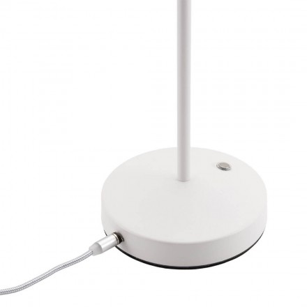 Lampe de table sans fil ANGELINA blanc SECURIT Salle