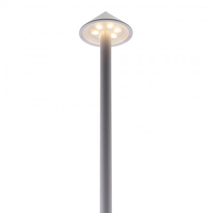 Wireless table lamp ANGELINA white SECURIT restaurant room