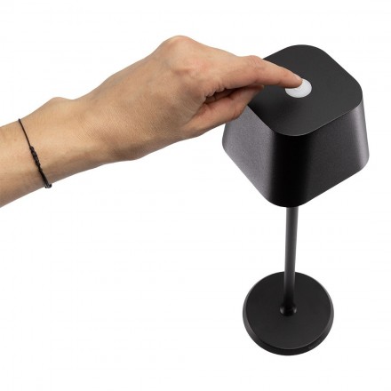 Lampe de table sans fil GEORGINA noir SECURIT Salle