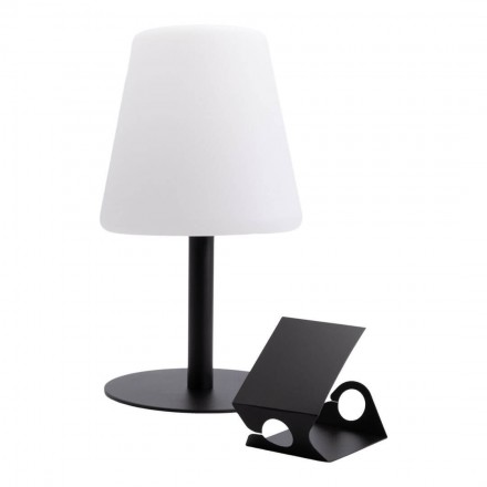 Wireless table lamp SECURIT restaurant room