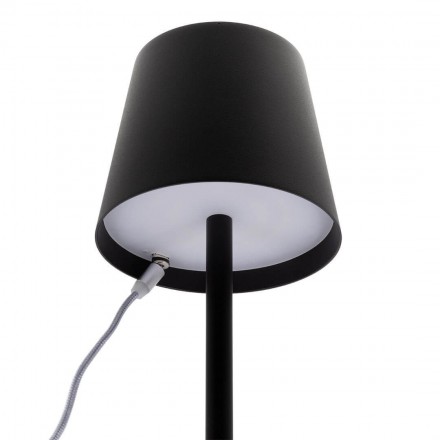 Lampe de table sans fil FELINE noir SECURIT Salle