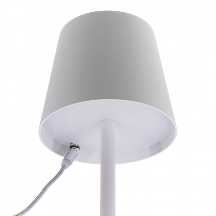 Lampe de table sans fil FELINE blanc SECURIT Salle