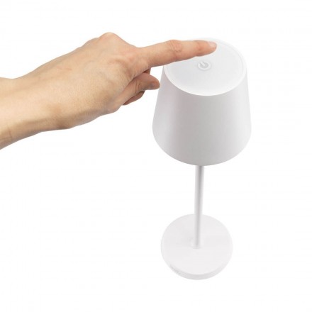 Lampe de table sans fil FELINE blanc SECURIT Salle