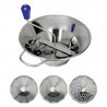 Moulin à légumes inox N°3 + 3 grilles LOUIS TELLIER Toutes les catégories