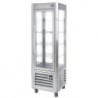 Vitrine panoramique 360L BLANCHE Roller Grill Froid