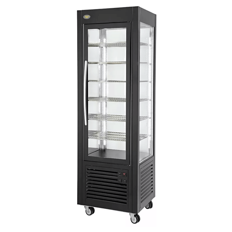 Vitrine panoramique 360L NOIRE Roller Grill Froid Vitrine panoramique 360L NOIRE Roller Grill Froid