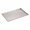 Plaque pâtissière inox bords droits 600x400x20