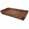 Lot de 8 mannes OBLONG MARRON  Toutes les catégories