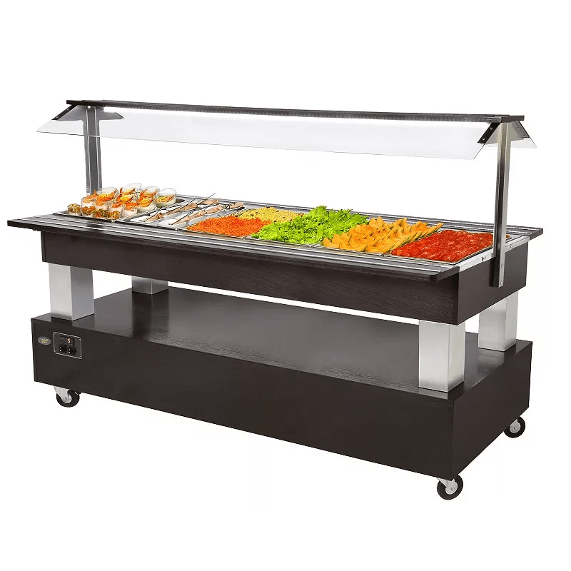 Salad'Bar réfrigéré SB60F (6xGN1/1) ROLLER GRILL Buffets réfrigérés Salad'Bar réfrigéré SB60F (6xGN1/1) ROLLER GRILL Buffets réfrigérés
