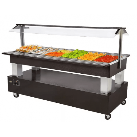Salad'Bar réfrigéré SB60F (6xGN1/1) ROLLER GRILL Buffets réfrigérés