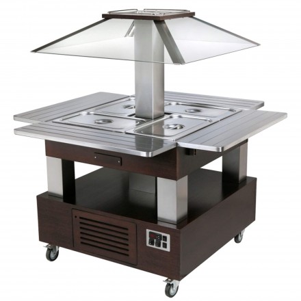 Salad'Bar chauffant central SBC40C (4xGN1/1) ROLLER GRILL Toutes les catégories
