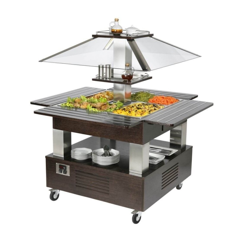 Salad'Bar chauffant central SBC40C (4xGN1/1) ROLLER GRILL Toutes les catégories Salad'Bar chauffant central SBC40C (4xGN1/1) ROLLER GRILL Toutes les catégories