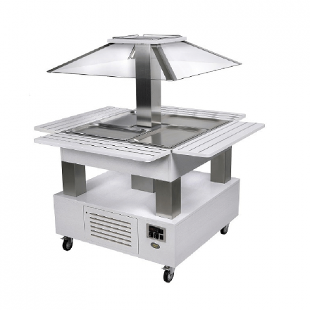 Salad'Bar chauffant central SBC40C (4xGN1/1) ROLLER GRILL Toutes les catégories