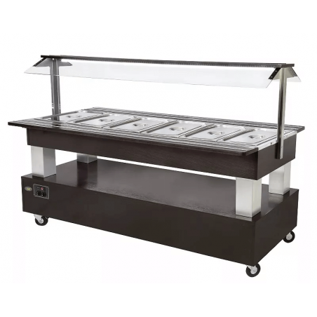 Salad'Bar chauffant SB60C (6xGN1/1) ROLLER GRILL Toutes les catégories