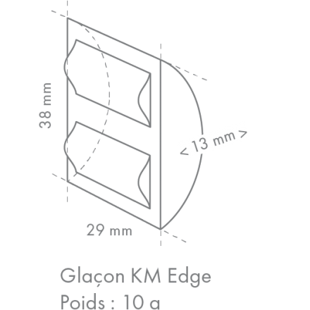 MACHINE À GLAÇONS DEMI-LUNE KM-80C-HC HOSHIZAKI Toutes les catégories